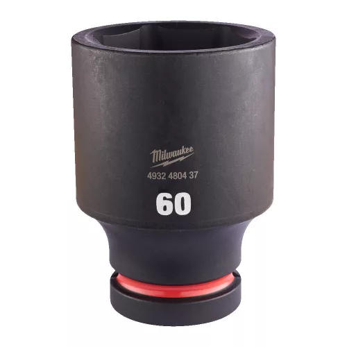 Milwaukee SHOCKWAVE hatszög gépi dugókulcs, hosszú 1˝ 60 mm