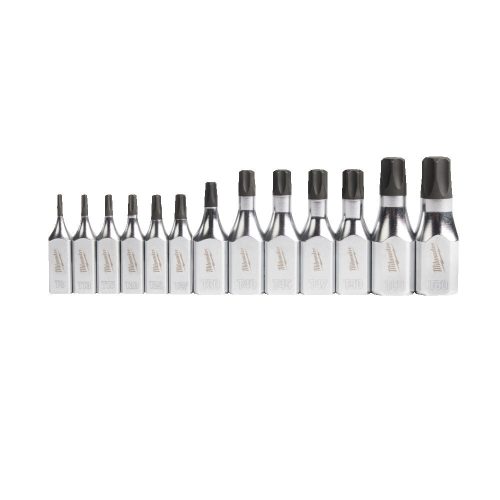 Milwaukee 1/4" + 3/8" torx bitkészlet 13 részes