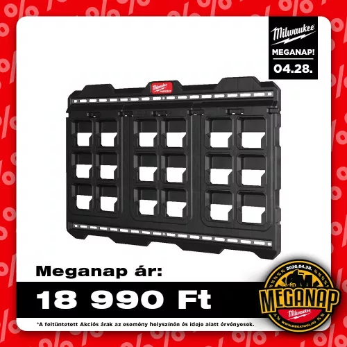 Milwaukee Packout XL rögzítőlemez