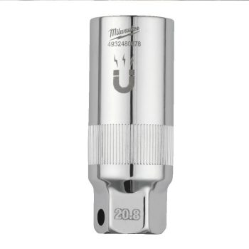 Milwaukee 3/8" mágneses gyertyakulcs 20,8 mm, 68 mm