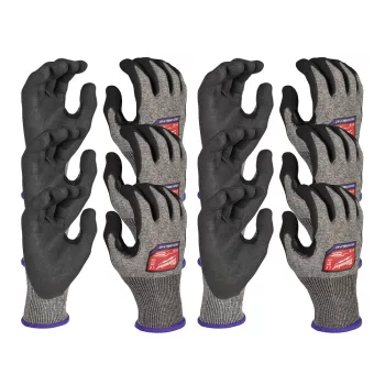   Milwaukee vágásbiztos kesztyű F vágási szint - 10/XL 12db/cs