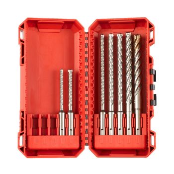   Milwaukee MX4 SDS-Plus 4 élű fúrószár készlet 7 részes