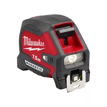 Milwaukee  mágneses mérőszalag LED lámpával 7,5 m