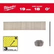 Milwaukee fejnélküli finishelő szeg inox 18G 19mm SC3, 10000 db/csomag