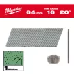 Milwaukee fej nélküli finish szeg 16G 20° 2,8x64mm SC1 2000 db/csomag