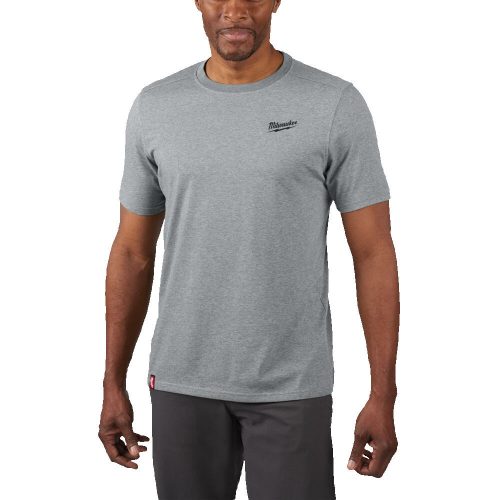 Milwaukee HTSSBLU hibrid rövid ujjú kék póló (XL)