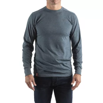 Milwaukee HTLSBLU hibrid hosszú ujjú kék póló (XL)