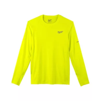 Milwaukee WWLSYL hosszú ujjú sárga póló (XL)