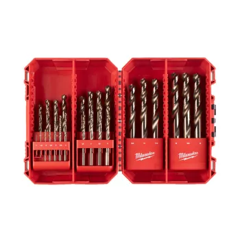   Milwaukee RED COBALT HSS-G Co fémúrószár készlet 25 részes