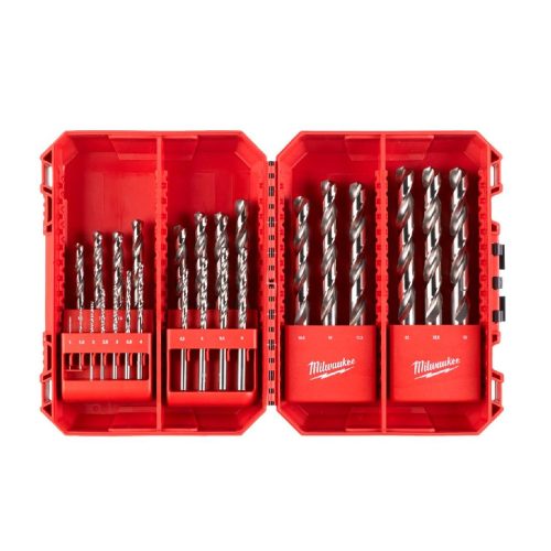 Milwaukee Thunderweb HSS-G fémfúró készlet 1-10mm 19 részes