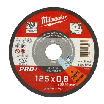 Milwaukee vágókorong fémhez SCS42 125x0,8 mm - 1 db