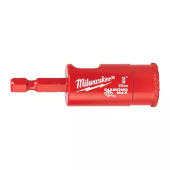   Milwaukee DIAMOND MAX 1/4" vizes-száraz fúrószár 20mm