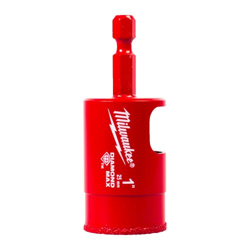 Milwaukee 1/4" HEX Diamond Plus vizes-száraz fúrószár 25mm