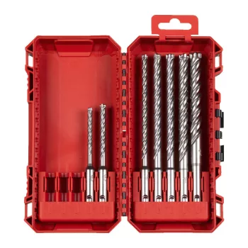   Milwaukee MX4 SDS-Plus 4 élű fúrószár készlet 7 részes