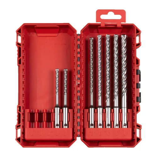 Milwaukee MX4 SDS-Plus 4 élű fúrószár készlet 7 részes