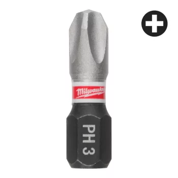 Milwaukee SHOCKWAVE IMPACT DUTY bithegy PH3 25 mm - 3 db/cs