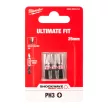 Milwaukee SHOCKWAVE IMPACT DUTY bithegy PH3 25 mm - 3 db/cs