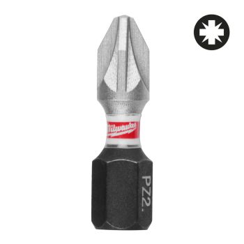 Milwaukee SHOCKWAVE IMPACT DUTY bithegy PZ2 25 mm - 3 db/cs