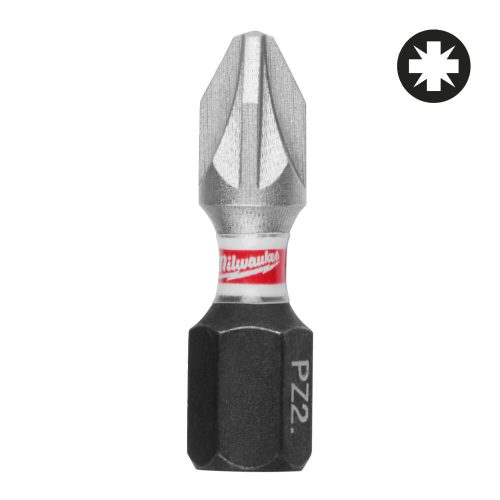 Milwaukee SHOCKWAVE IMPACT DUTY bithegy PZ2 25 mm - 3 db/cs
