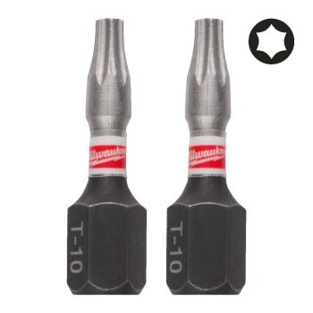 Milwaukee SHOCKWAVE IMPACT DUTY bithegy TX10 25 mm - 3 db/cs