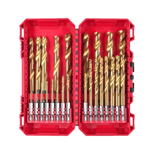 Milwaukee RED HEX HSS G-Co fémfúrószár készlet 25 részes