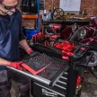 Milwaukee TOOLGUARD™ 7 fiókos acél tároló gurulós szekrény, 7 fiókkal