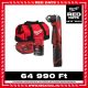 Milwaukee akkus sarokfúró-csavarozó C12 RAD-202B 12V 2x2,0Ah