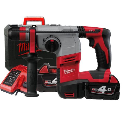 Milwaukee akkus SDS-Plus fúró-vésőkalapács HD18 HX-402C 18V 2x4,0Ah