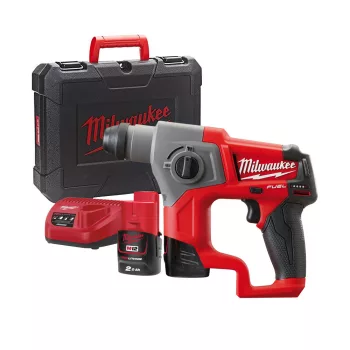   Milwaukee akkus SDS-Plus fúrókalapács M12 CH-202C 12V 2x2,0Ah