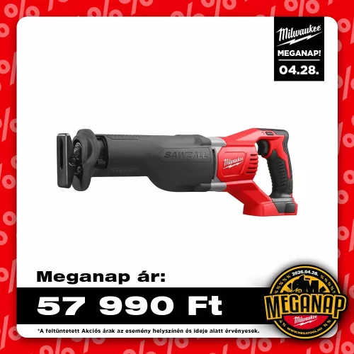 Milwaukee akkus orrfűrész M18 BSX-0 18V alapgép