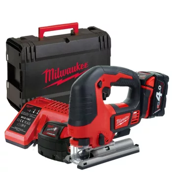 Milwaukee akkus dekopírfűrész M18 BJS-402C 18V 2x4,0Ah