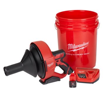   Milwaukee akkus lefolyócsőtisztító M12 BDC8-202C 12V 2x2,0Ah