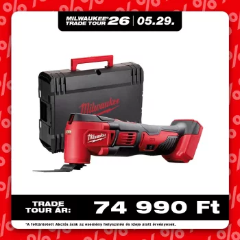 Milwaukee akkus multigép M18 BMT-0X 18V alapgép