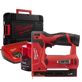 Milwaukee akkus tűzőgép M12 BST-202X 12V 2x2,0Ah