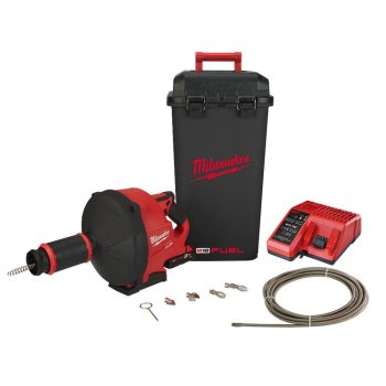   Milwaukee akkus lefolyócsőtisztító M18 FDCPF10-201C 18V 2,0Ah