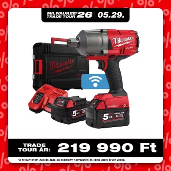  Milwaukee akkus ütvecsavarozó M18 ONEFHIWF34-502X 18V 2x5,0Ah