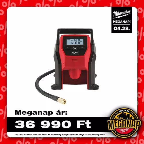 Milwaukee akkus kompresszor M12 BI-0 12V alapgép