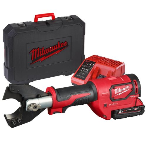 Milwaukee akkus hidraulikus kábelvágó M18 ONEHCC-201C FSW SET 18V 2,0Ah