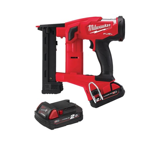 Milwaukee akkus kapcsozó szénkefementes M18FNCS18GS-202X 2x2,0Ah, 18V