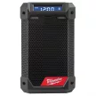 Milwaukee akkus rádió M12 RCDAB+-0 12V alapgép