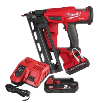 Milwaukee akkus szögbelövő 18V M18 FN16GA-202X 2x2,0Ah