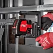 Milwaukee akkus szintező lézer L4 CLLP-301C 12V 3,0Ah