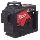 Milwaukee akkus szintezőlézer M12 3PL-401C 360° 12V 4,0Ah