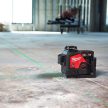 Milwaukee akkus szintezőlézer M12 3PL-401C 360° 12V 4,0Ah
