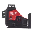 Milwaukee akkus 3 síkú szintező lézer 360° M12 3PL-0C 12V alapgép