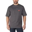 Milwaukee WORKSKIN WWSSG technikai szürke rövid ujjú póló S