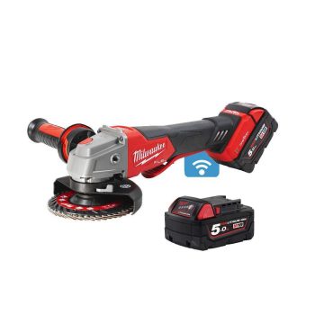   Milwaukee akkus sarokcsiszoló M18 ONEFSAG125XPDB-502X 2x5,0Ah 125mm