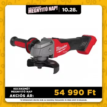   Milwaukee akkus sarokcsiszoló M18 FSAG125X-0 18V alapgép 125mm