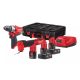 Milwaukee akkus gépszett M12 FPP2AX-423P 12V 2x4,0Ah+1X2,0Ah