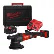 Milwaukee akkus excenter polírozó 21 mm-es rezgőkörrel M18 FROP21-502X 18V 2x5,0Ah